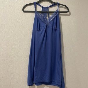 Short Blue Mini Dress